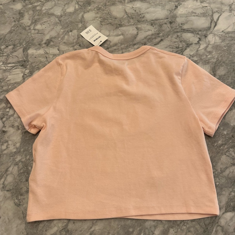 Cotton:On micro rib baby graphic women’s T-Shirt size small - Picture 2 of 3